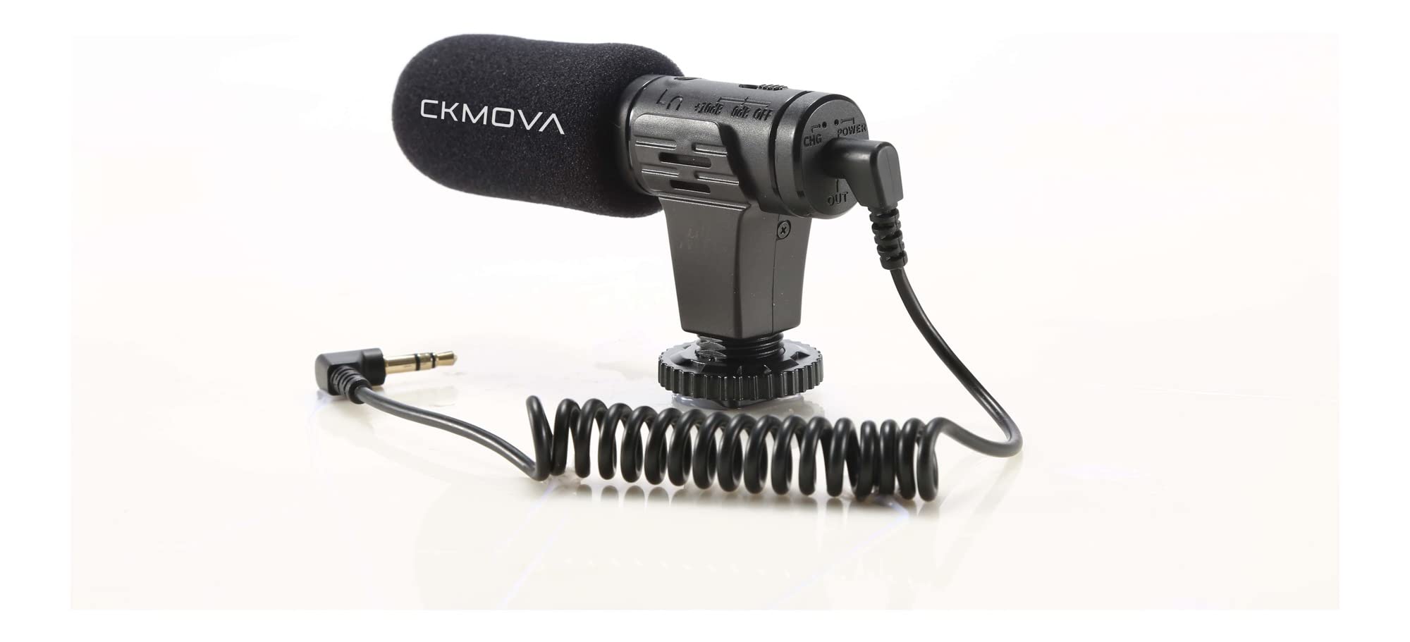 CKMOVA VCM3 Pro Şarj Edilebilir Kamera ve Telefonlar İçin Mini Shotgun Mikrofon