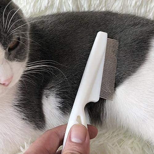 Image of PSK PET MART Dog Grooming Combo of Nail Cutter Large with Clipper and Flea Comb for Dogs, Puppies, Cats, Rabbit