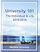 University 101: The Individual AND Life 2018-2019