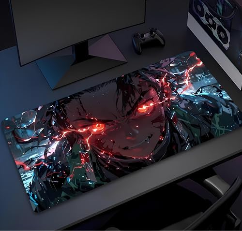 Image of Anime fearturing Large Gaming Mouse Pad, Extended Desktop Mat, 58 x 28 cm. (DS 3)