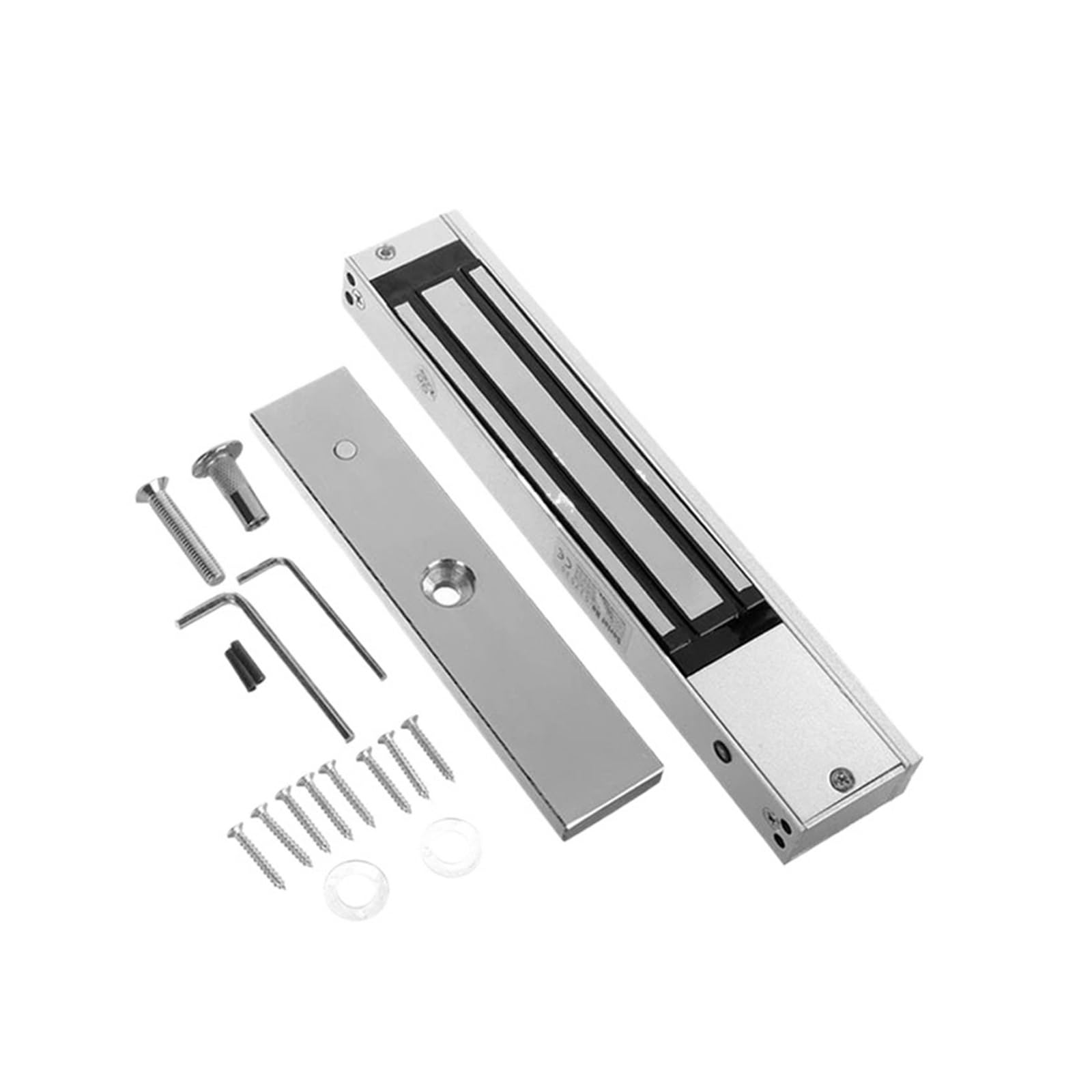 Kit de cerradura electromagnética | Puerta única, capacidad de 180 kg/280 kg, instalación segura for sistemas de seguridad(JS-280kg)