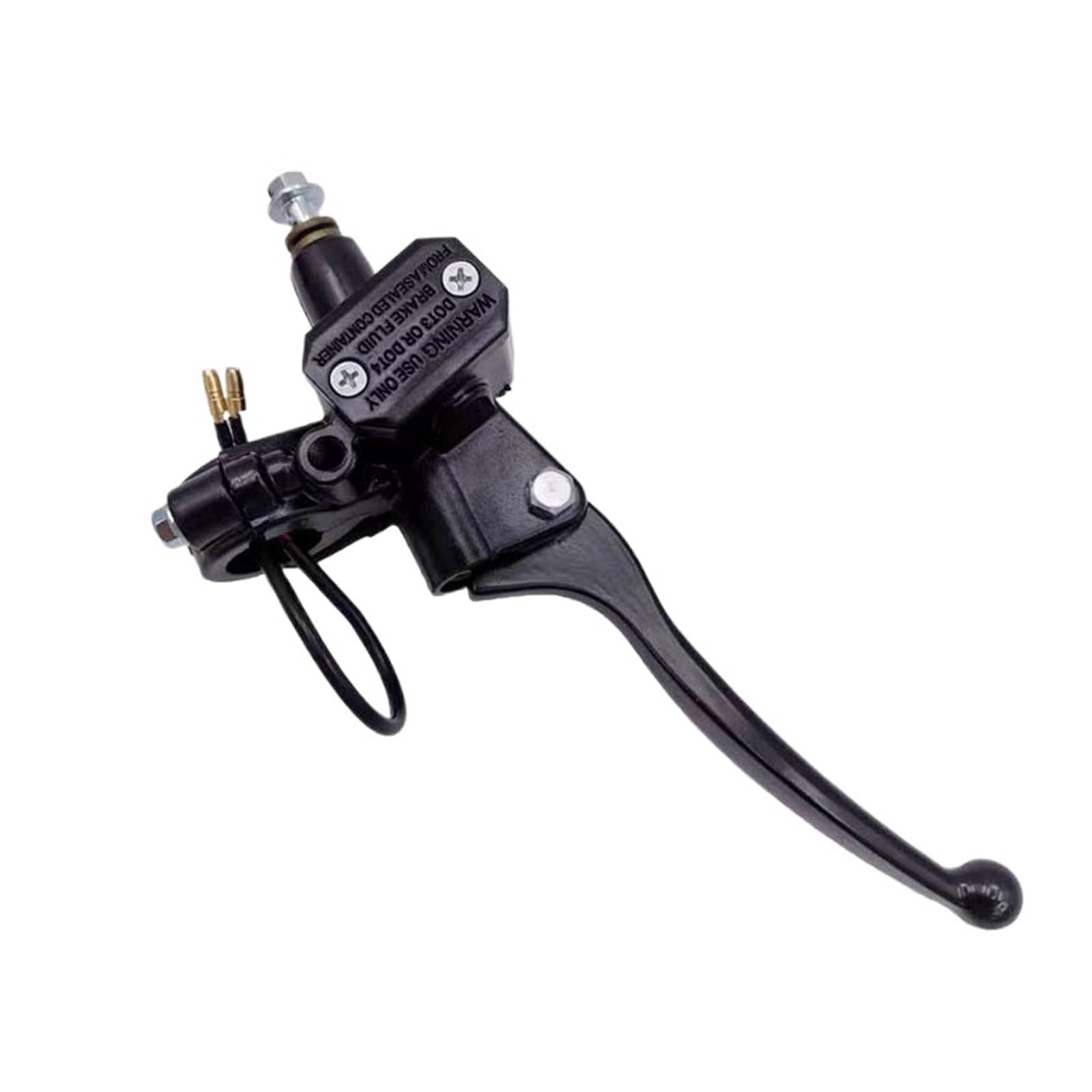 KTEBNWOSD Universal Motorcycle Master Cylinder Brake Clutch Lever Suitable for 50CC-250CC Earth Pit Bicycle Motorcycle Hydraulic Brake Clutchs Levers