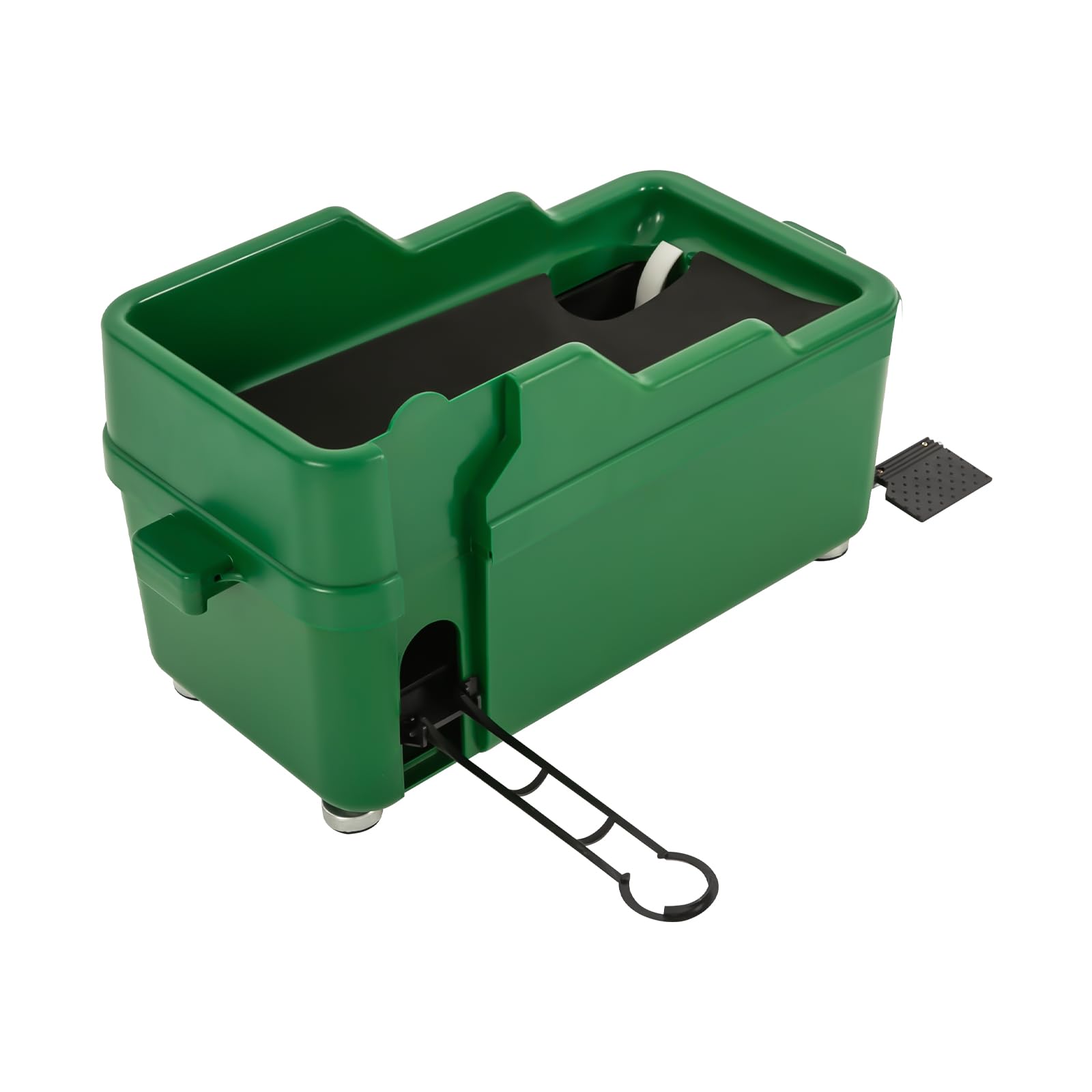Dispensador de pelotas de golf semiautomático, dispensador de pelotas de golf, color verde, sin energía automática, dispensador automático de pelotas de golf, práctica