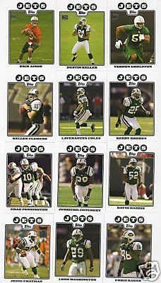 New York Jets Football Cards - 5 Years Of Topps Complete Team Sets 2007,2008,2009,2010,2011 - Includes Stars, Rookies & More - Individually Packaged!