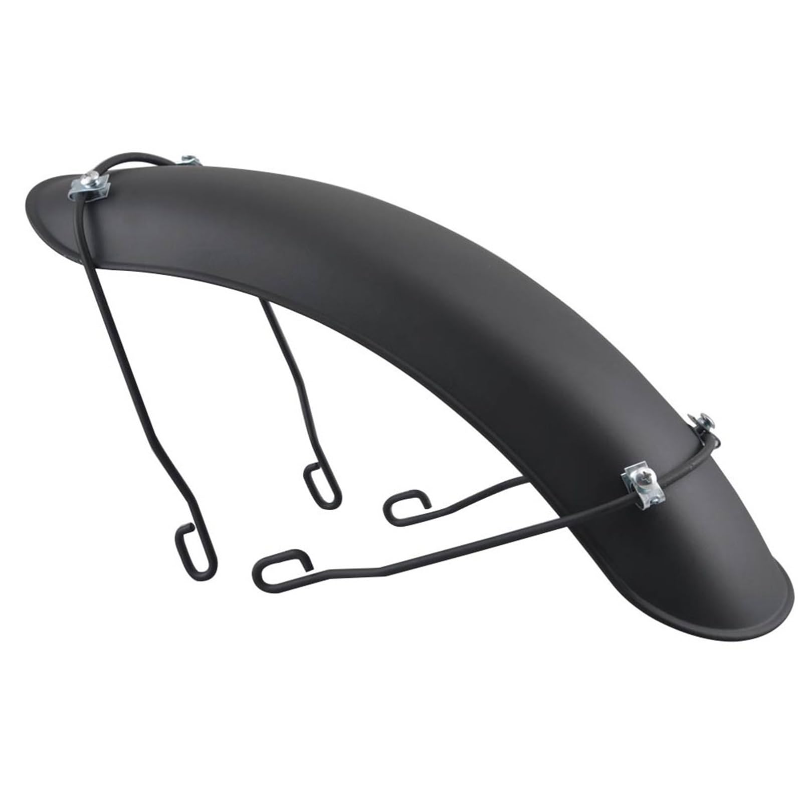 Moto Nero Parafango Anteriore Retro Copertura In Metallo Opaco Per CG125 Cafe Racer Chopper