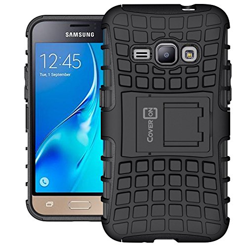 Galaxy Express 3 Case, CoverON [Atomic Series] Hybrid Cover Tough Protective Hard Kickstand Phone Case for Samsung Galaxy Express 3 - Black