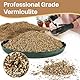 Sukh 14,6 oz Vermiculit – Organisches Vermiculit für Gartenpflanzen, feine Bodenverbesserungsmittel für den Gartenbau, Massenzusatz, perfekt für Töpfe und Gärten, professionelle Qualität, 1–3 mm