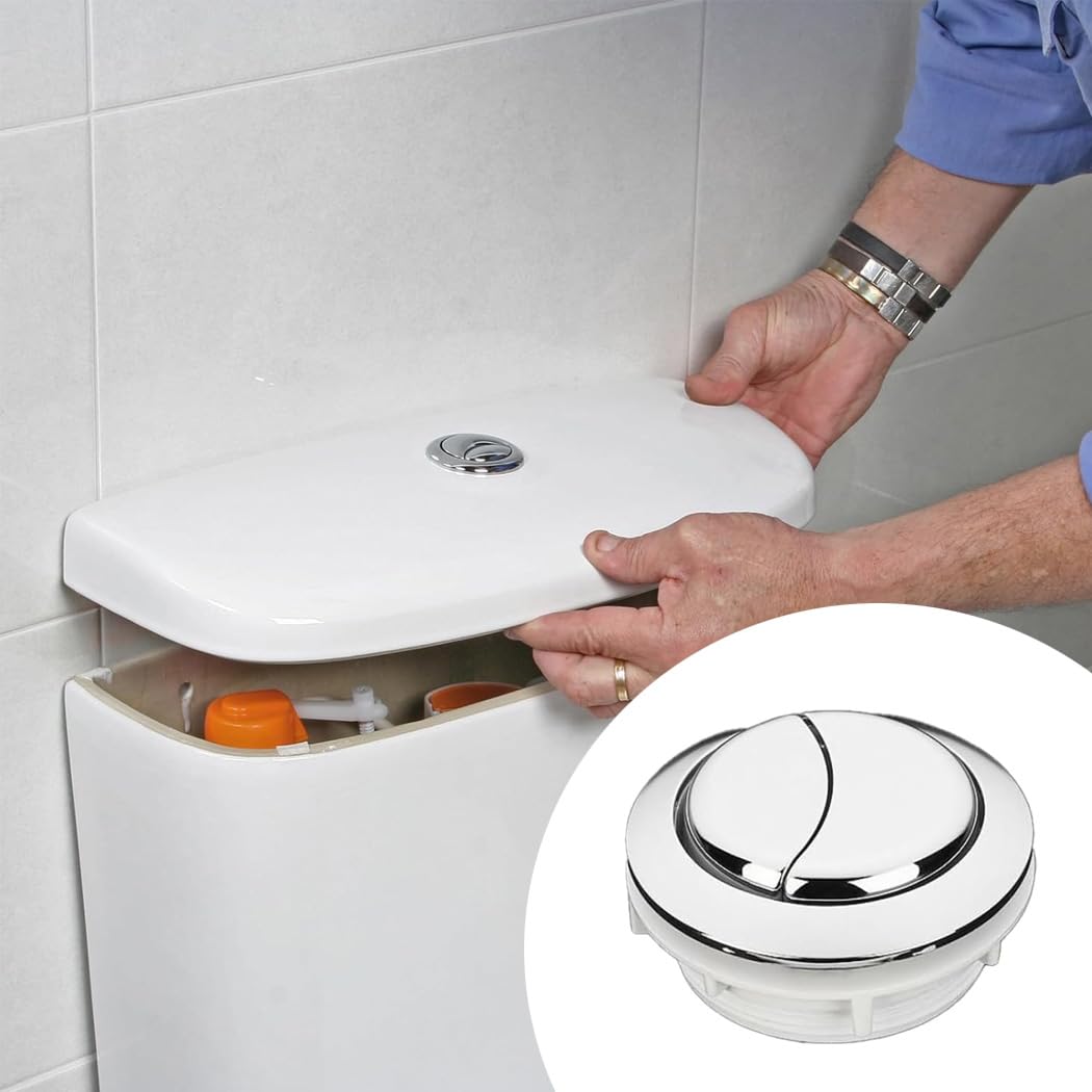 Voarge Pulsante di sostituzione a doppio scarico 38 mm, universale per 37-44 mm