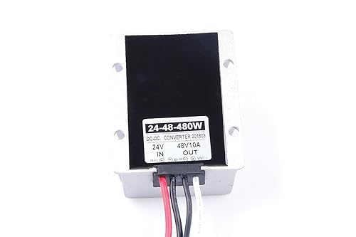 Miniatura 4 de KNACRO 48V 1A 48W DC Convertir DC-DC 24V (18V - 32V) Paso hasta 48V Convertidor de aumento de voltaje Regulador Fuente de alimentación (1A)