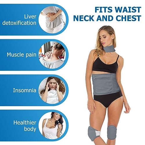 Revolutionize Your Relief: The Ultimate 4Pack Castor Oil Compress for Targeted Comfort!