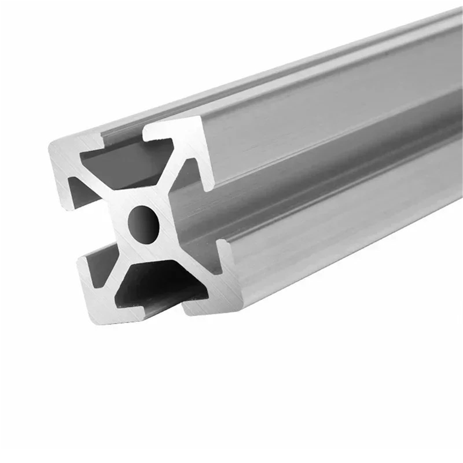 GTPBAO 2 profili in alluminio 1515 standard europeo anodizzato argento telaio estruso for montaggio armadi, rastrelliere for arrampicata, recinzioni Binario estruso(550mm long)