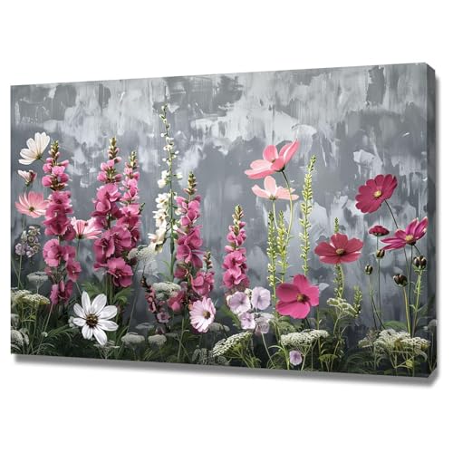 Toile de peinture botanique encadrée pour sublimer l'ambiance de votre cuisine ou chambre