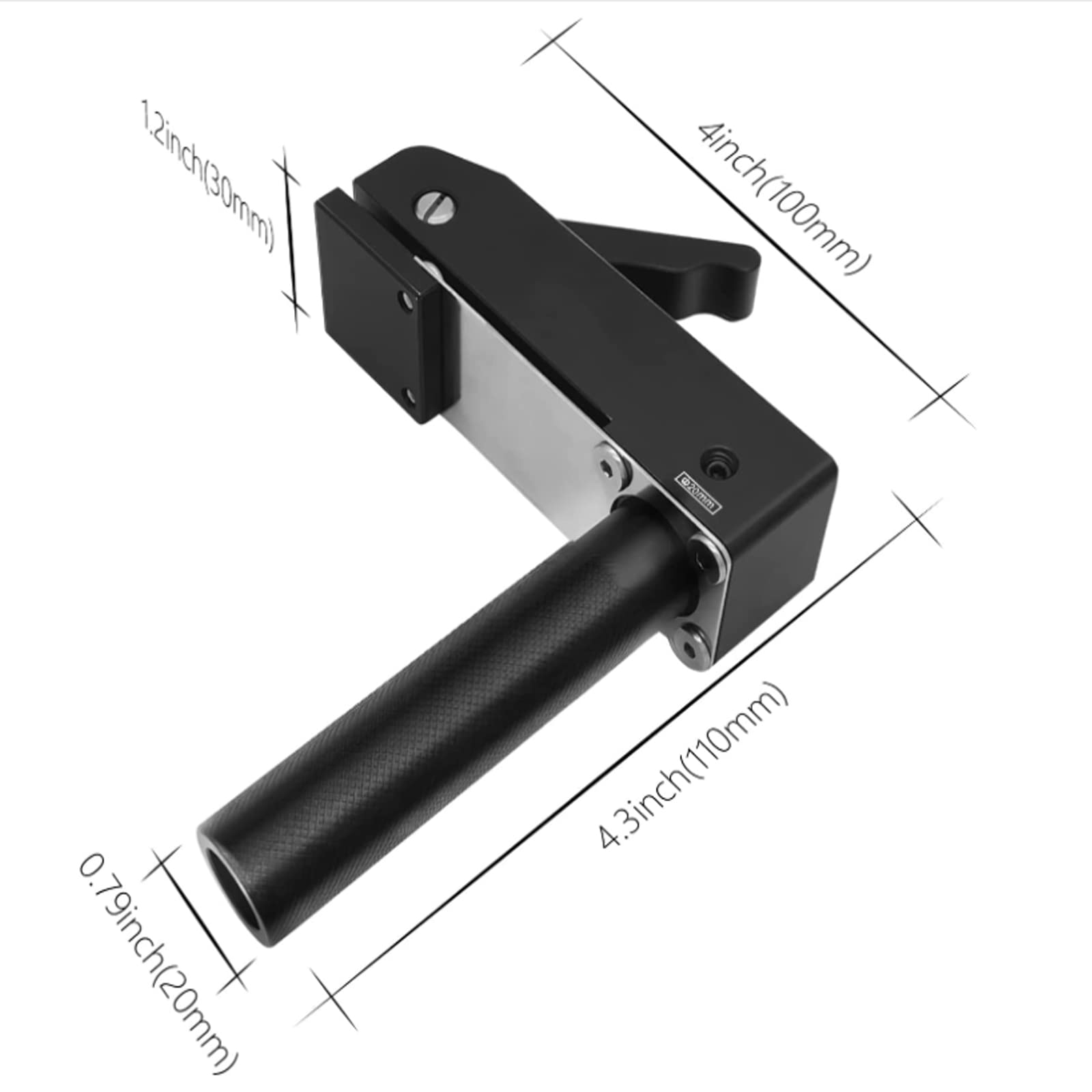 LOCADENCE 2PCS Bench Dog Klem, 20 mm Gemakkelijk Te Vergrendelen