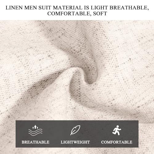 Men's Suits Linen Blazer Casual Jacket Sports Coats Regular Fit Two Buttons Summer Business Suit Jackets Wedding Prom2