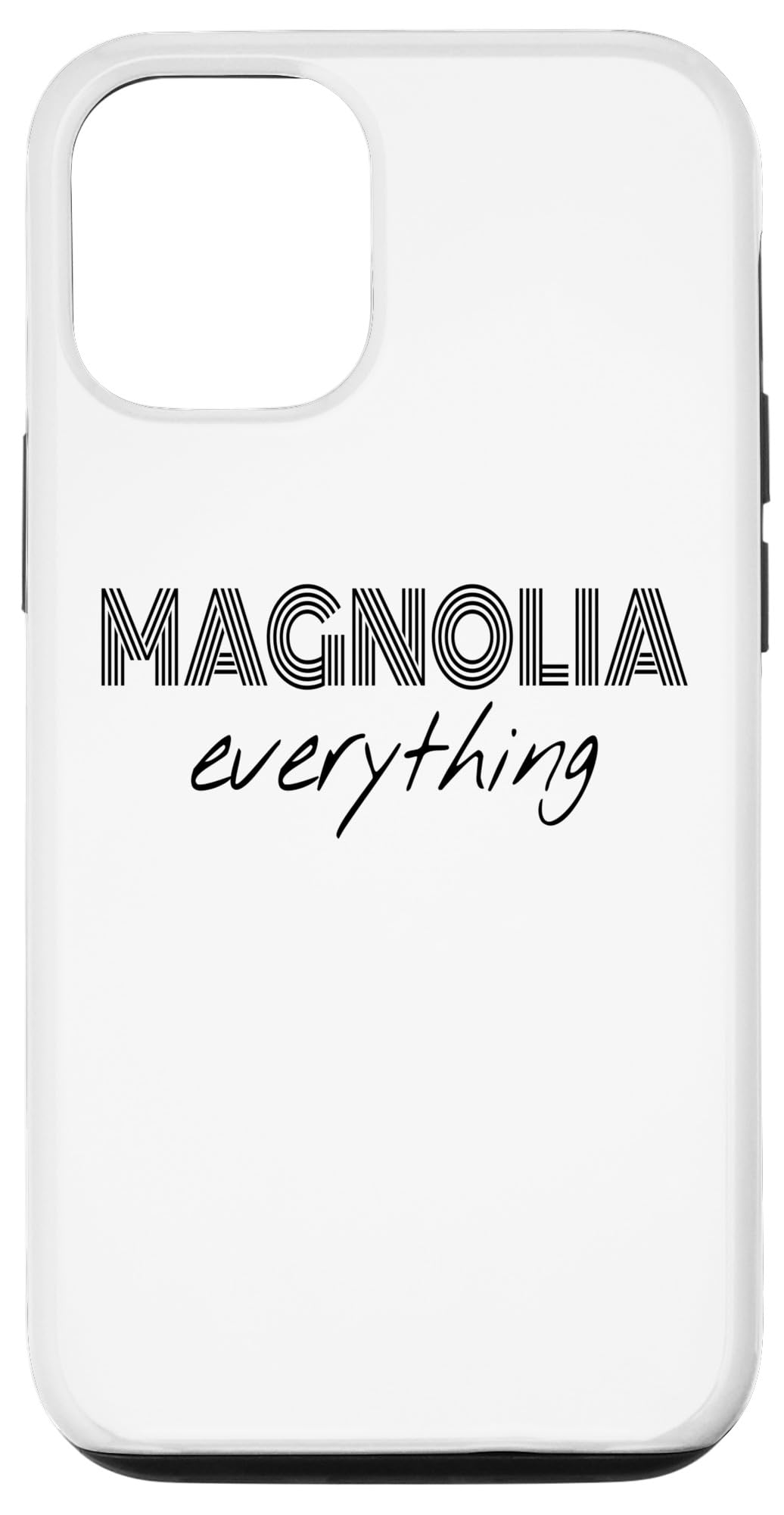 iPhone 14 Magnolia Everything Tee - Floral Lover's Nature Case