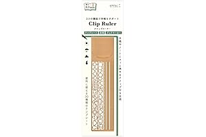 Midori Classic Copper Clip Ruler 6-Inch