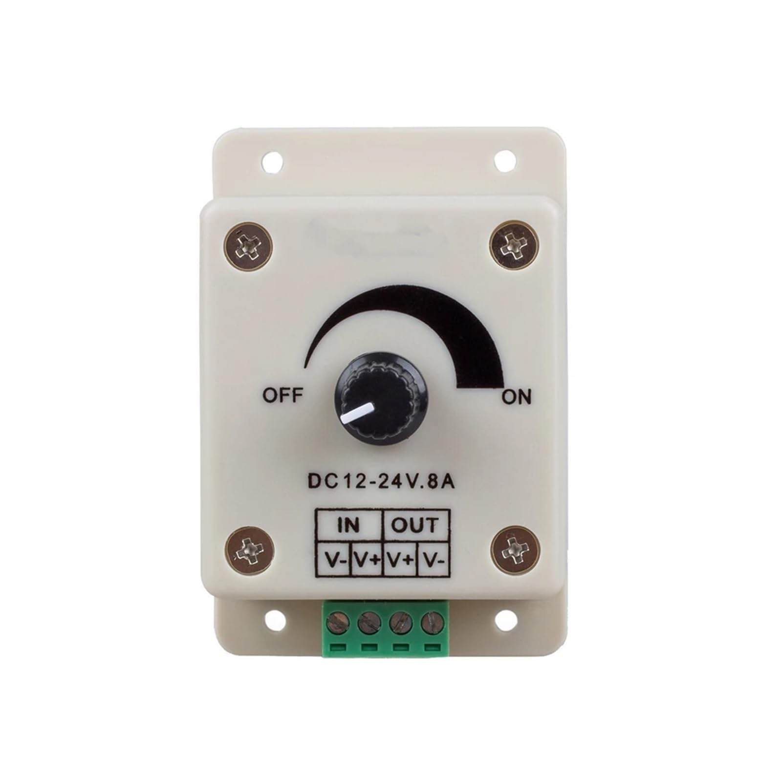 Regolatore di tensione Stabilizzatore di tensione DC-DC Alimentatore 8A Regolatore di velocità regolabile DC 12V Dimmer LED 12 V