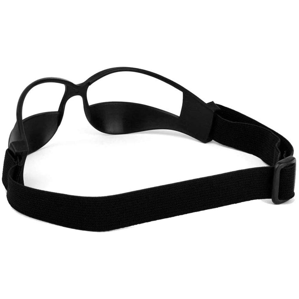 POFET 2 pcs Lunettes de Basket-ball Sport Dribble Specs Lunettes Noir Lunettes de Sport Dribble Specs Basketball Training Aid pour Adolescents Enfants Cadeaux