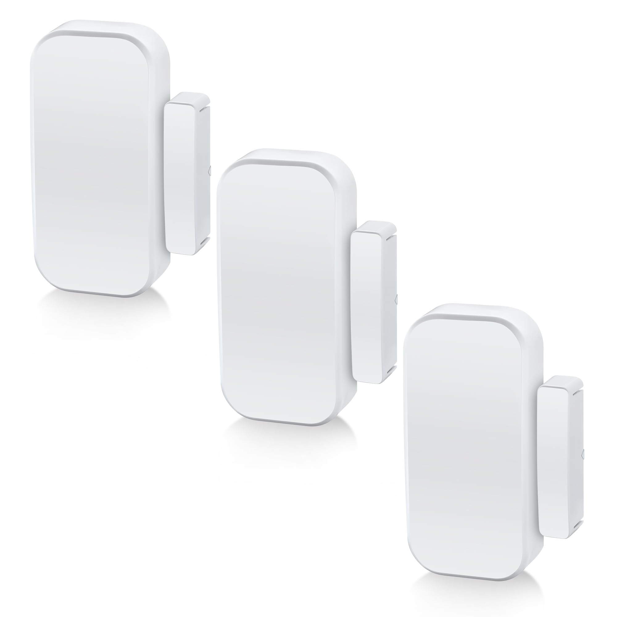 Kerui Door/Window Magnetic Alarm Sensor for GSM Home Security Alarm Systems Kit Protector Window Vibration Burglar Alarm for Homes Sheds Caravans Motorhomes Safety Guardian Protector(3 Set)