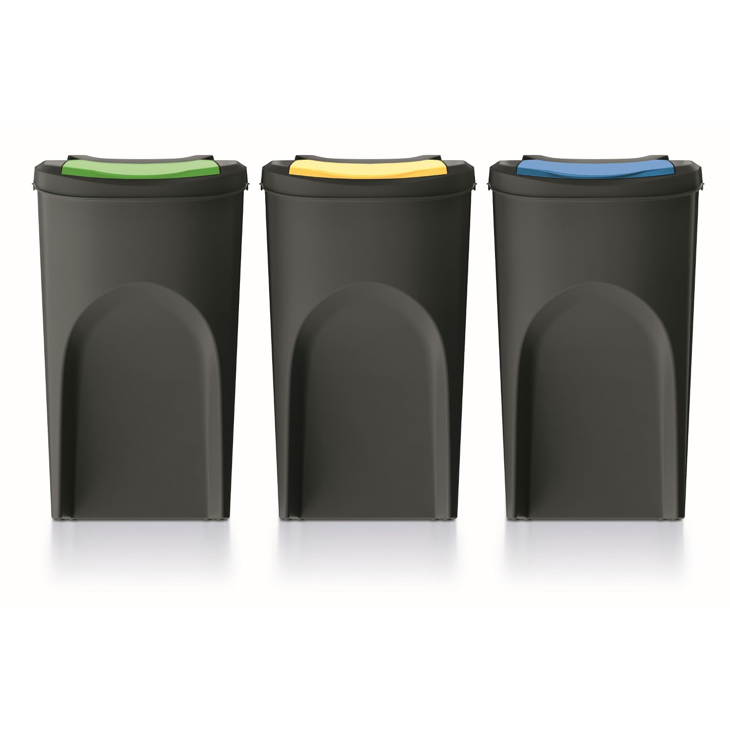 Keden Sortibox Mülltrennsystem 4x35L Set Mülltrennungsbehälter Recycling Recyclingbehälter