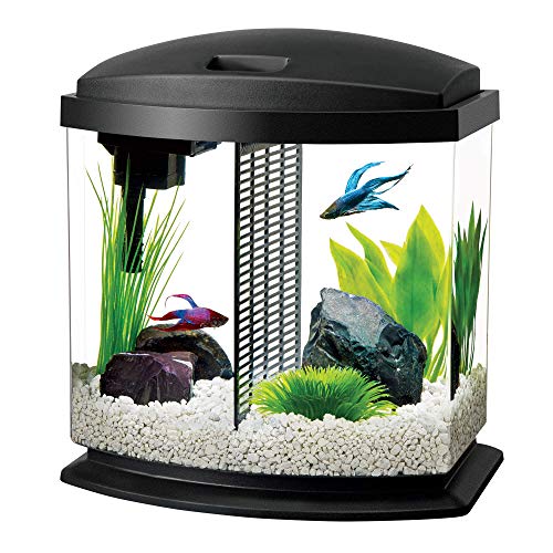 Aqueon BettaBow LED Desktop Fish Aquarium Kit