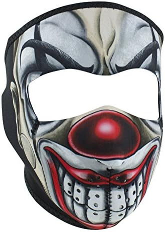 Zanheadgear WNFM411 Neoprene Full Face Mask, Chicano Clown