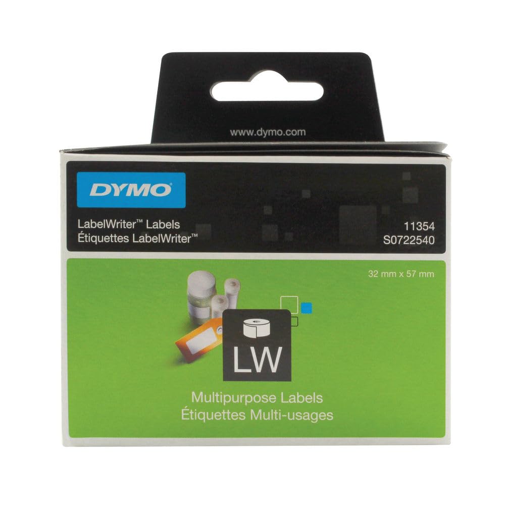 Dymo 11354 LabelWriter Labels 57 x 32mm White Pack of 1000 S0722540