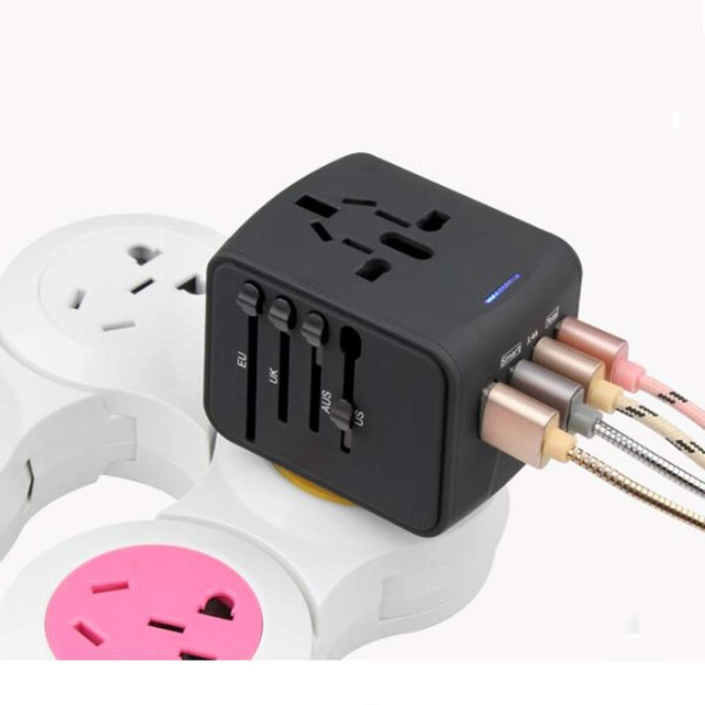 Adaptateur de voyage universel Portable Travel International Chargement Conversion SocketSuNiversal Adaptateur de voyage, Convertisseur de puissance de prise de courant universel adaptateur de prise d