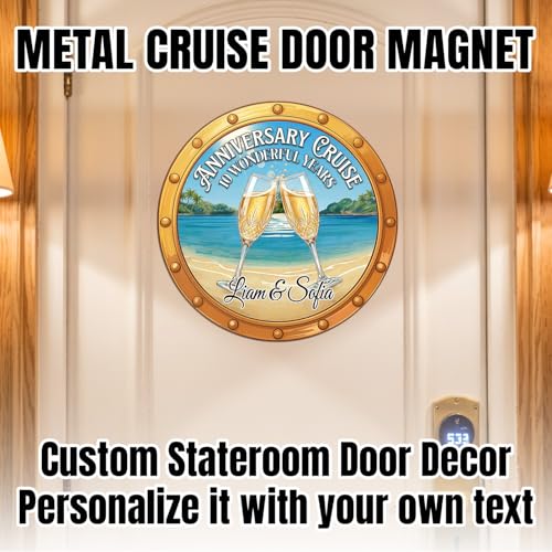 Imán decorativo personalizado para puerta de crucero miniatura 4