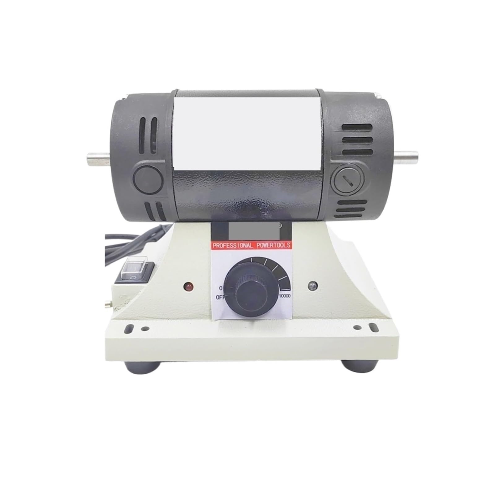 Poahncu One Color Polishing Machine, 350W Desktop Grinder, Electric Woodworking Jade Carving