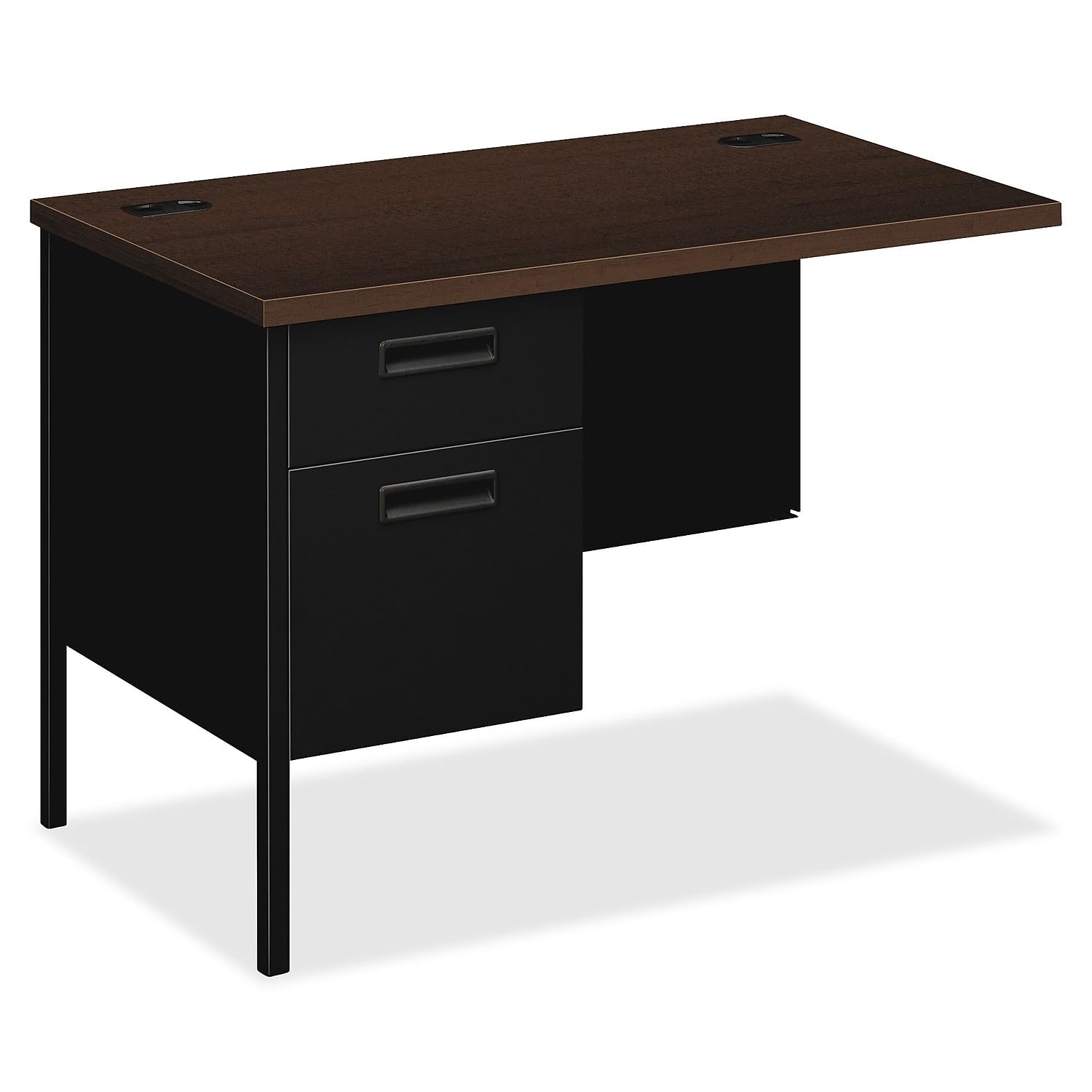 Metro Classic Pedestal Desk, Mocha