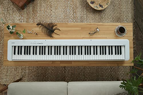 Casio CDP-S110WEC5 Fully Weighted Hammer Action Digital Piano Blanc - Les Beatles, Paul McCartney, John Lennon, RIngo Starr, George Harrison Casio CDP-S110WEC5 Fully Weighted Hammer Action Digital Piano Blanc – Image 6