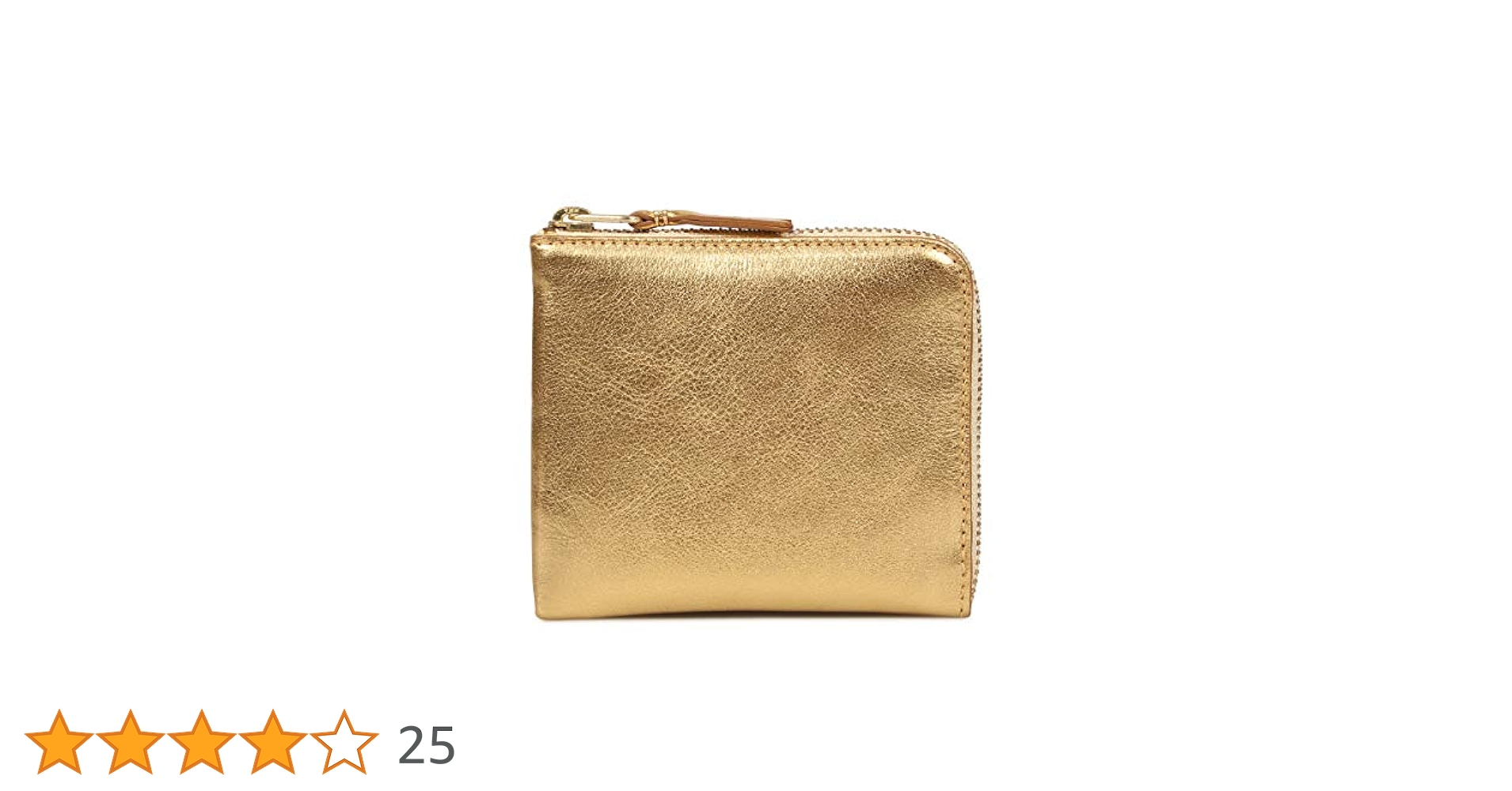 Amazon | COMME des GARCONS GOLD AND SILVER WALLET