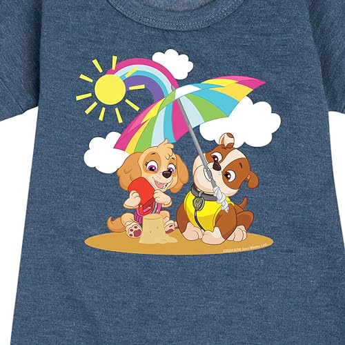 HYBRID APPAREL - Paw Patrol - Skye Rubble Beach - Toddler & Youth Girls Fleece Dress3