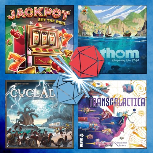 Episode 171 - Jackpot Set the Reel, Fathom, Cyclades, and Transgalactica cover art
