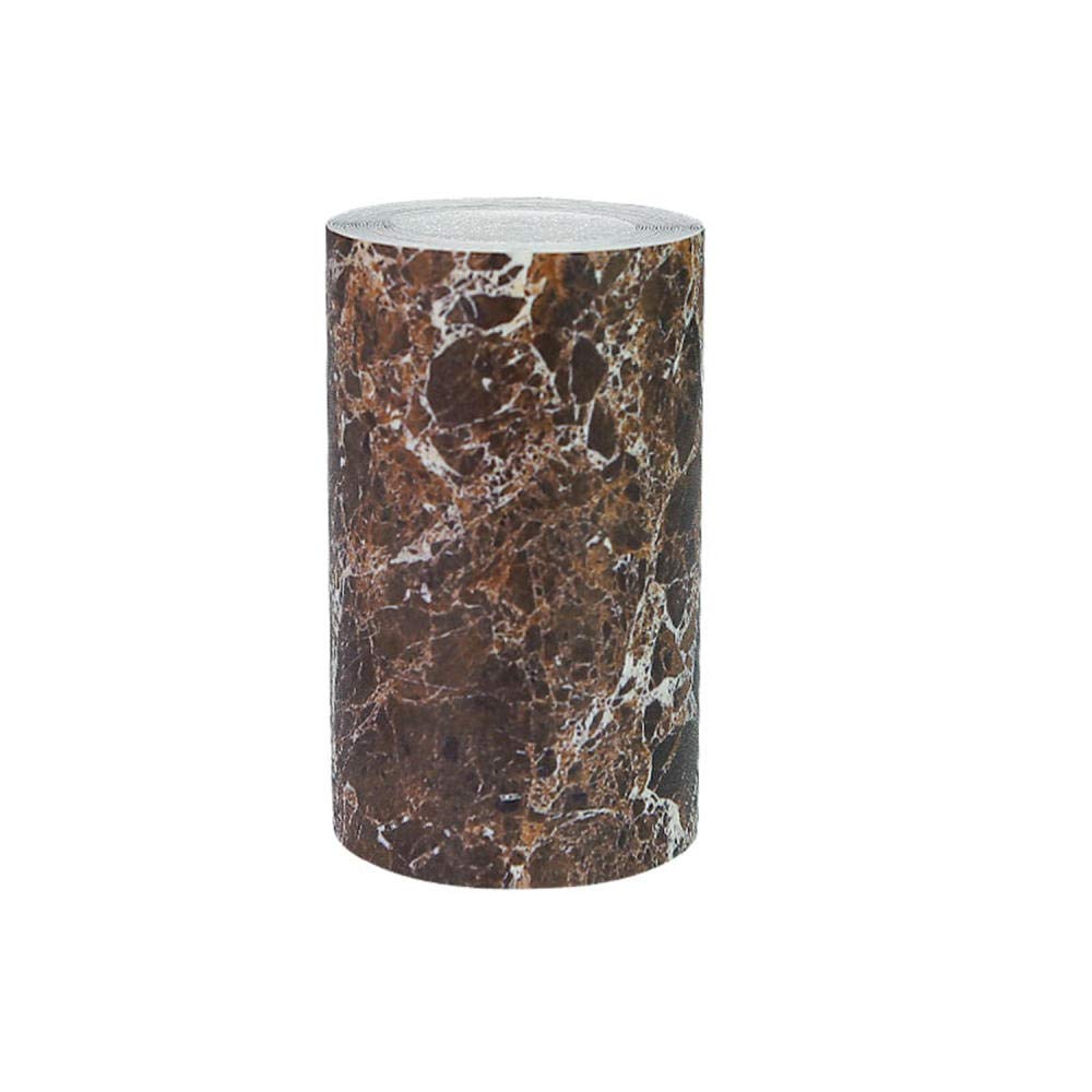 Sdsdgrw Brown Golden Flower Wallpaper Border, Wallpaper Border Stickers Peel And Stick Multicolor(Brown Golden Flower)