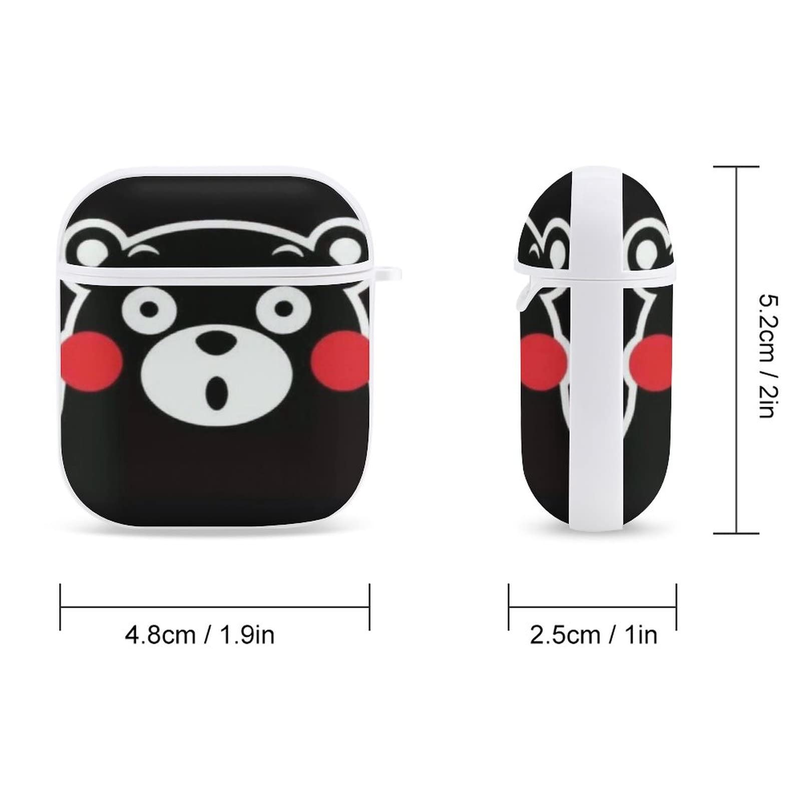 Apple - くまモンさま　AirPods2 エアーポッズ2 Amazon.co.jp: くまモンアップルイヤホン 保護ケース ヘッド