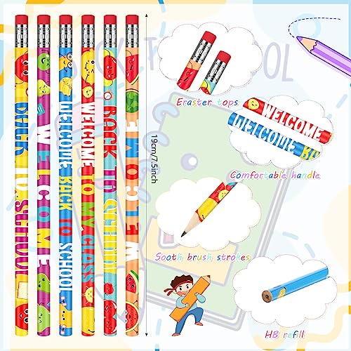 Lápices de grafito para niños set 60 pcs Yeaqee miniatura 2