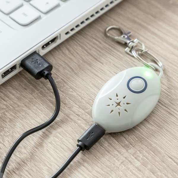 Repelente de pulgas ultrasónico portátil, recargable por USB, no tóxico, repelente electrónico de mosquitos y mosquitos, repelente de pulgas para perros, gatos, viajes al aire libre, 4PS