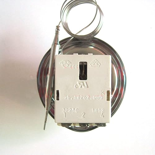 Miniatura 2 de 122.0-611.6 °F Alemania EGO Temperaturregler termóstato capilar 55.18262.050 para horno eléctrico