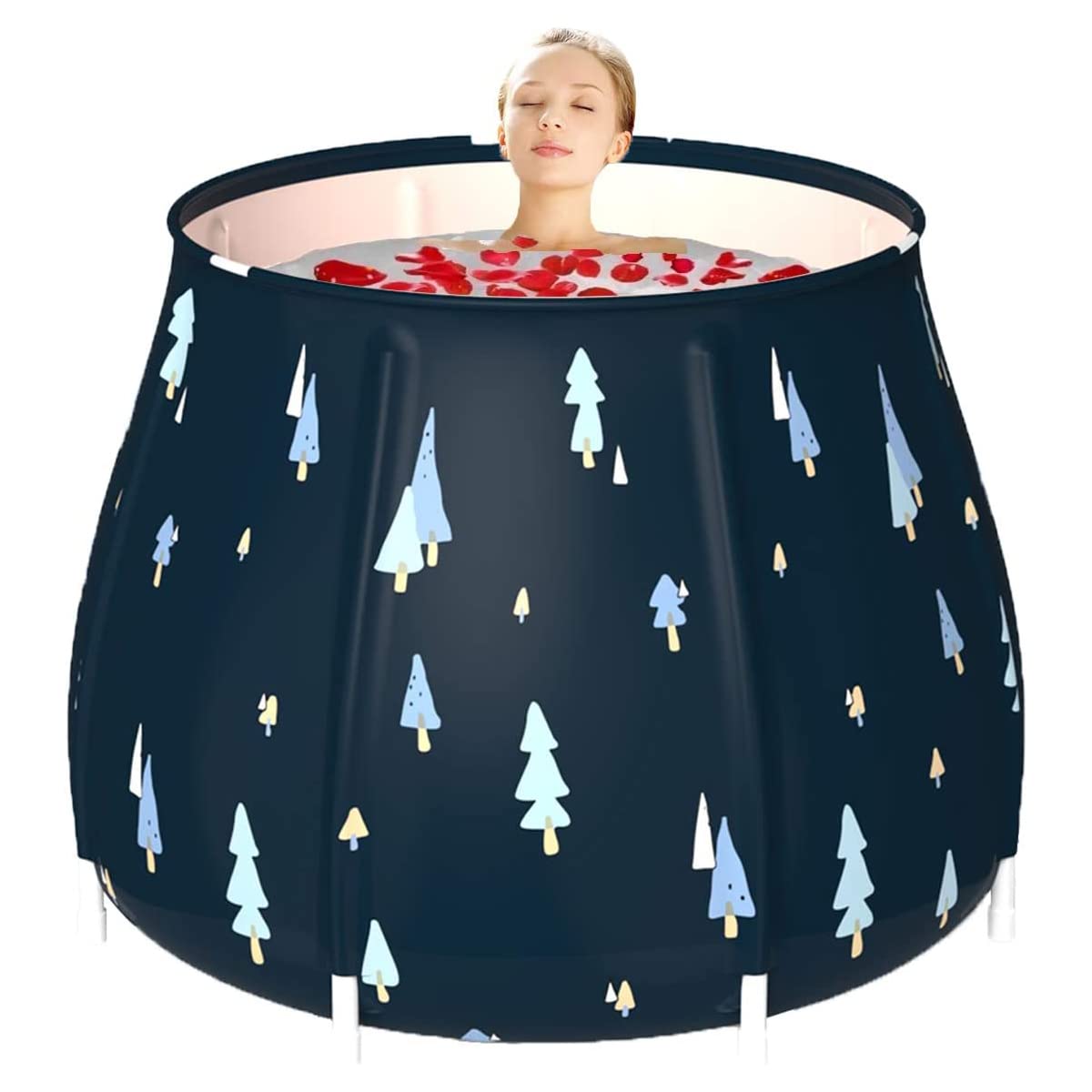 Buy Zertylre Portable Foldable Bathtub for Adults, Soaking Tub for