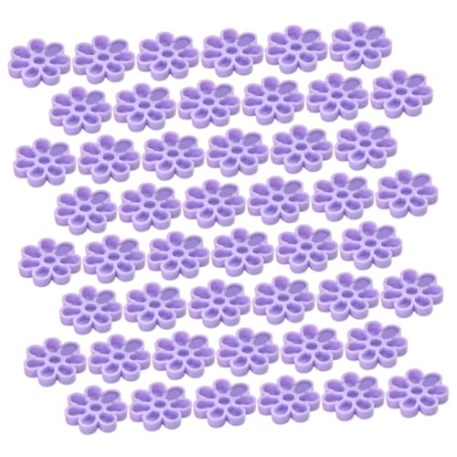 Anneome 100 pièces Porte Colle pour Extensions de Cils Lavande Support Multi pour Pigment et Colle Cils Outil Professionnel pour Greffe et Tatouage Salon et Usage Maison