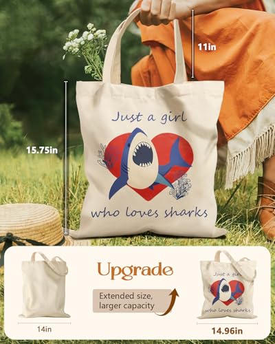 Image of Miss Adola Cute Canvas Tote Bag for Women Girls - Animal Lover Aesthetic Bags with Magnetic Buckle and Zipper Inner Pocket
