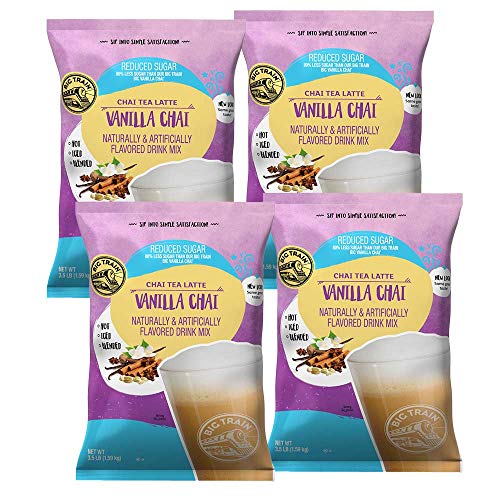 Té Chai Latte Mix 3.5 lb bolsa pack 4 unidad