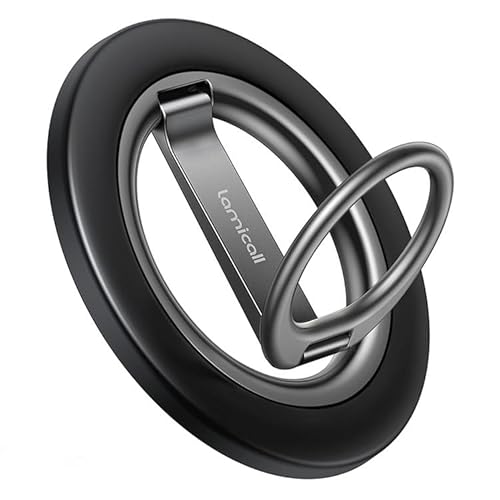 Lamicall for MagSafe Magnetic Phone Grip Stand - [Upgrade Dual-Hinge]