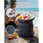 TOURIT 38 Cans Backpack Cooler with 2 Insulated Compartments - Image 3