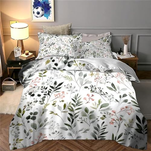 Parure de lit microfibre douce 135x200cm anti-plis pour chambre ado