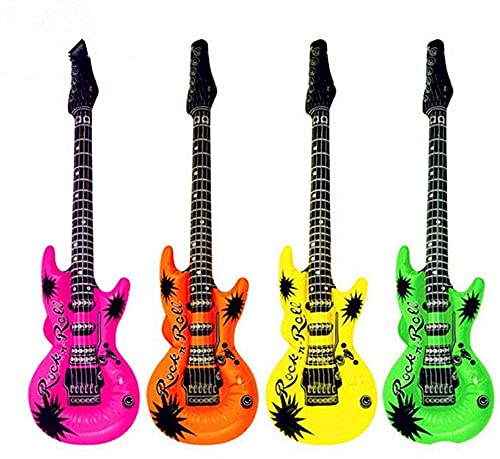 GIVBRO Opblaasbare gitaar voor kinderen Party Accessoires Opblaasbaar Speelgoed - Opblaasbare Pool Toys, Opblaasbare… - Image 6