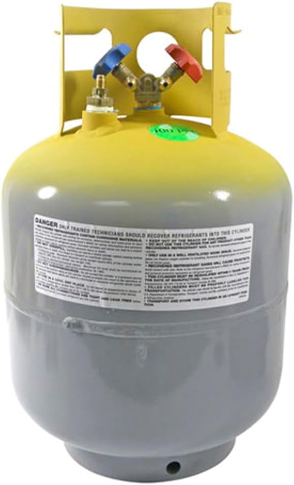 CPS CRX400TB2 50 lb 400 PSIG Recovery Tank