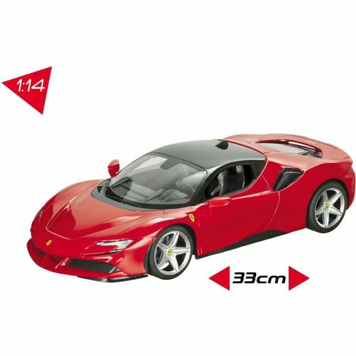 Mondo Motors, FERRARI SF90 STRADALE, Modello in Scala 1: 14, fino a 10 km/h di Velocità, Auto Giocattolo per Bambini 63659
